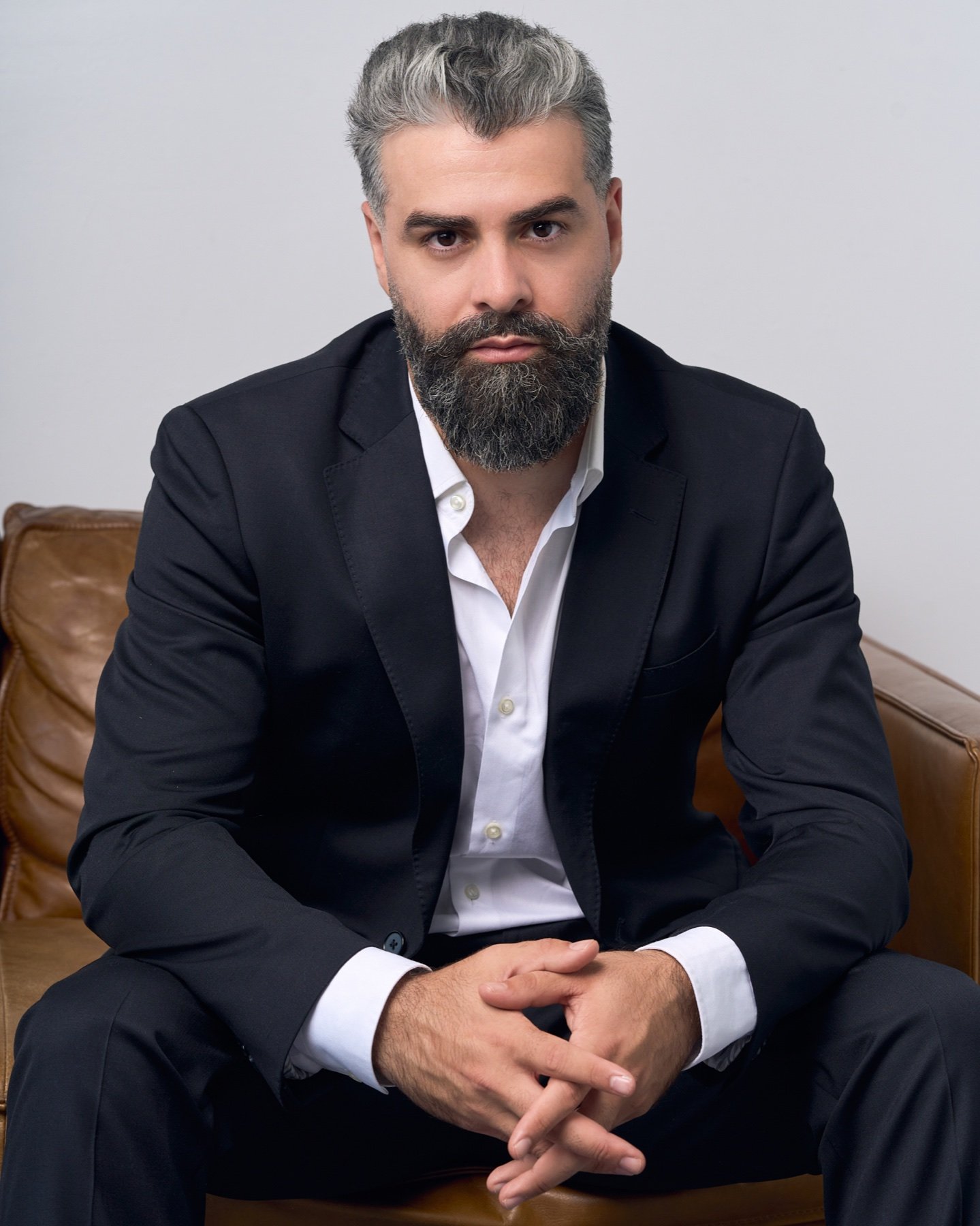 Professional Character Look Actor Niko Kane in an executive and professional character look